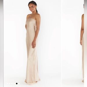 Show me your mumu Taylor Tube Maxi Dress